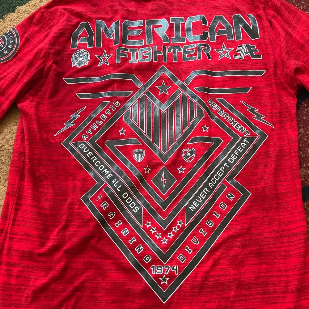 American Fighter Shirt M XL NWT Crystal River - Picture 4 of 5